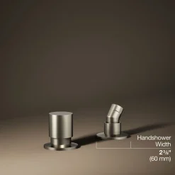 Deck-mount handshower holder and two-way diverter valve^Kohler New