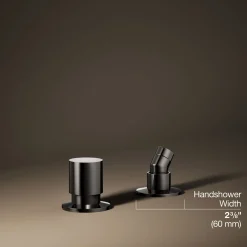 Deck-mount handshower holder and two-way diverter valve^Kohler New