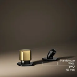 Deck-mount handshower holder and two-way diverter valve^Kohler Online