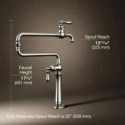 Deck-mount pot filler^Kohler Discount