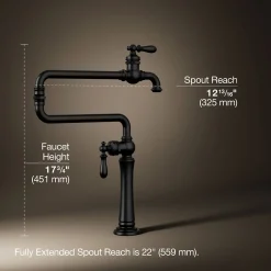 Deck-mount pot filler^Kohler Discount