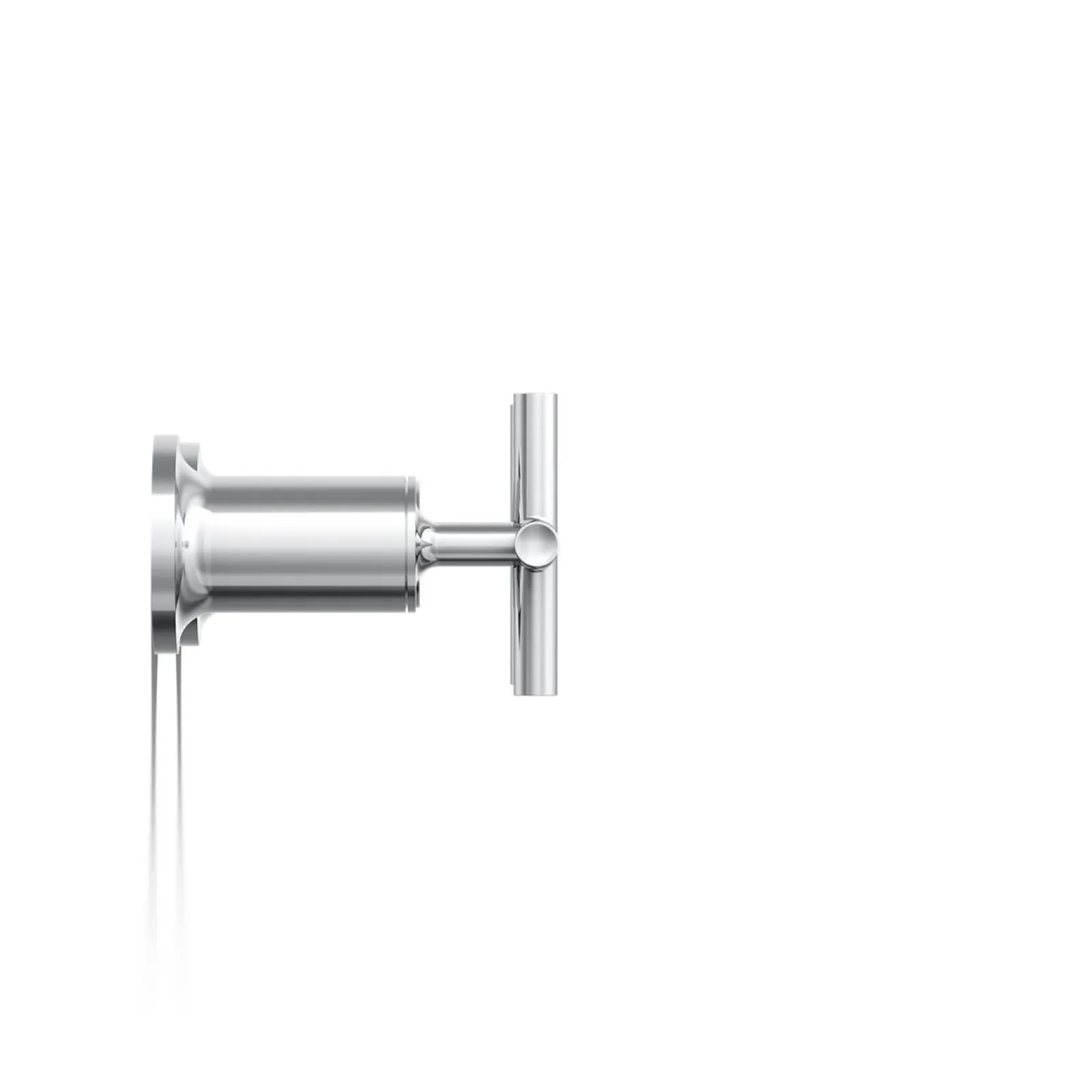 Deck- or wall-mount bath faucet handle trim with cross design^Kohler Best