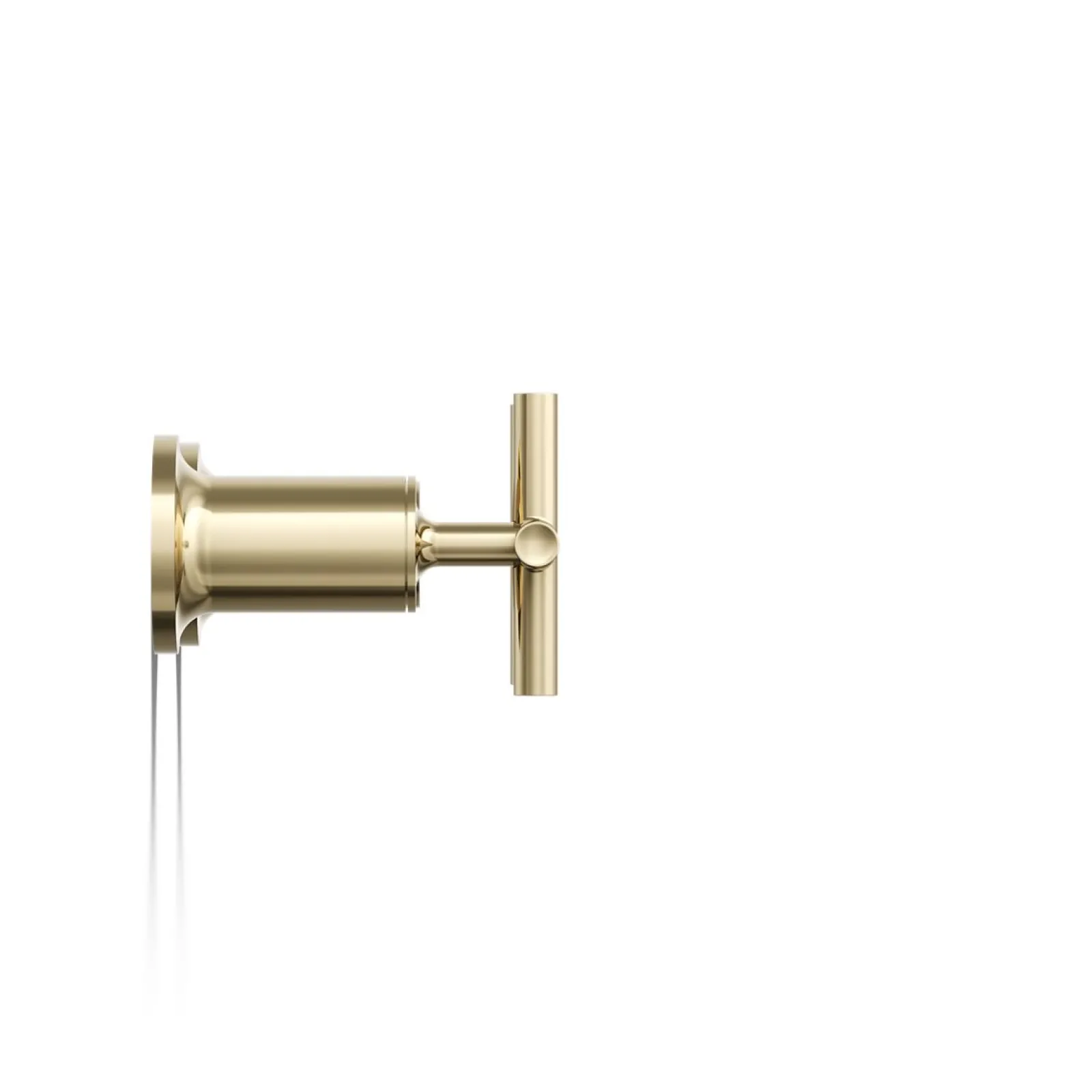 Deck- or wall-mount bath faucet handle trim with cross design^Kohler Best