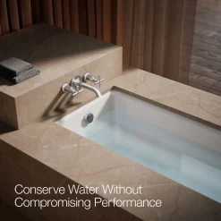 Deck- or wall-mount bath faucet handle trim with cross design^Kohler Best