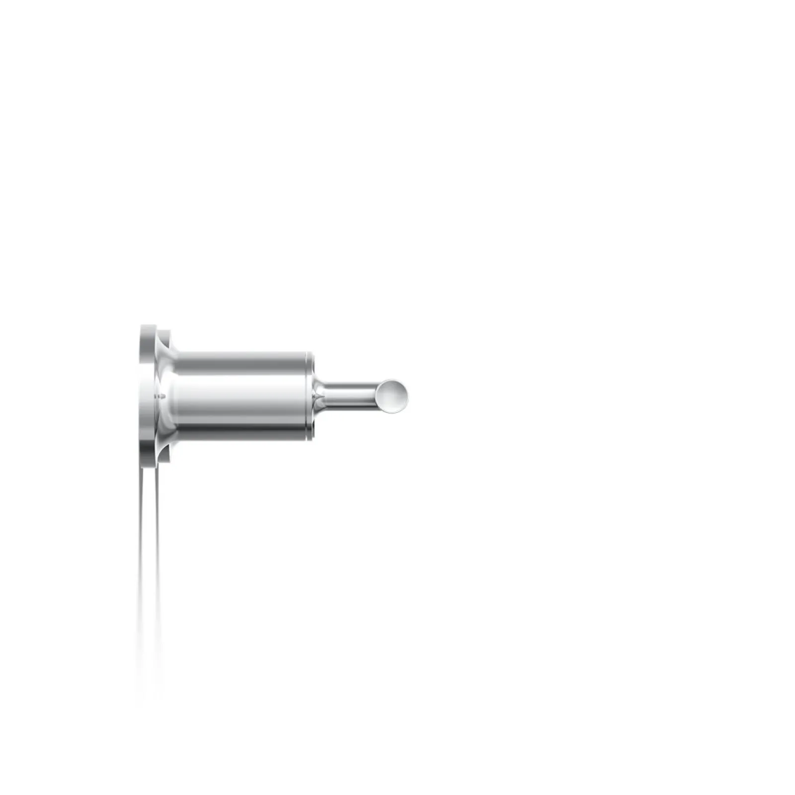Deck- or wall-mount bath faucet handle trim with lever design^Kohler Hot