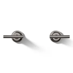 Deck- or wall-mount bath faucet handle trim with lever design^Kohler Hot