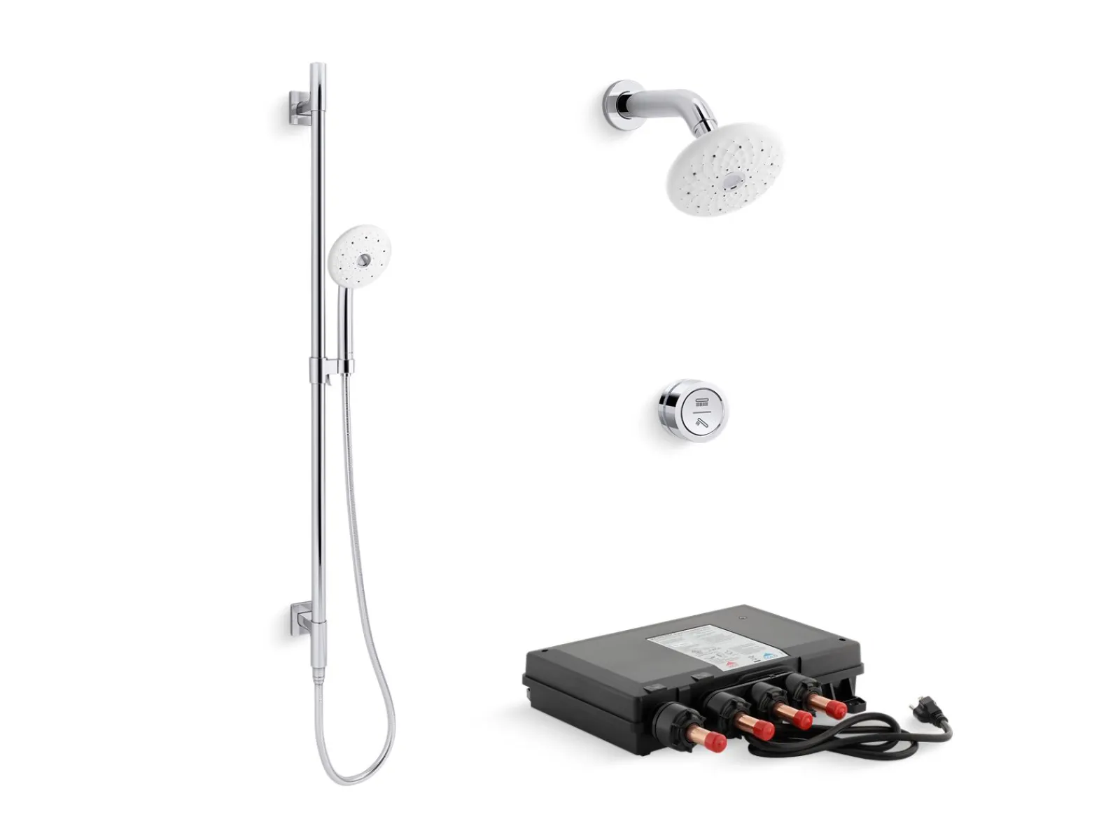 42" deluxe slidebar with integrated water supply^Kohler New