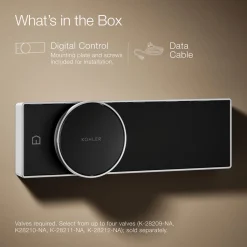Digital control^Kohler Clearance
