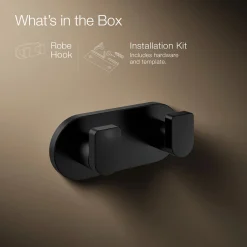 Double robe hook^Kohler Clearance