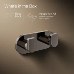 Double robe hook^Kohler Clearance