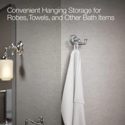 Double robe hook^Kohler Online