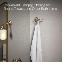 Double robe hook^Kohler Online