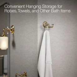 Double robe hook^Kohler Online