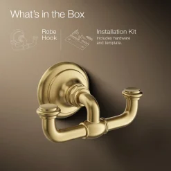 Double robe hook^Kohler Online