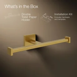 Double toilet paper holder^Kohler Online