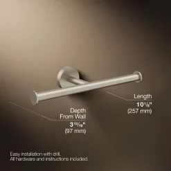 Double toilet paper holder^Kohler Clearance