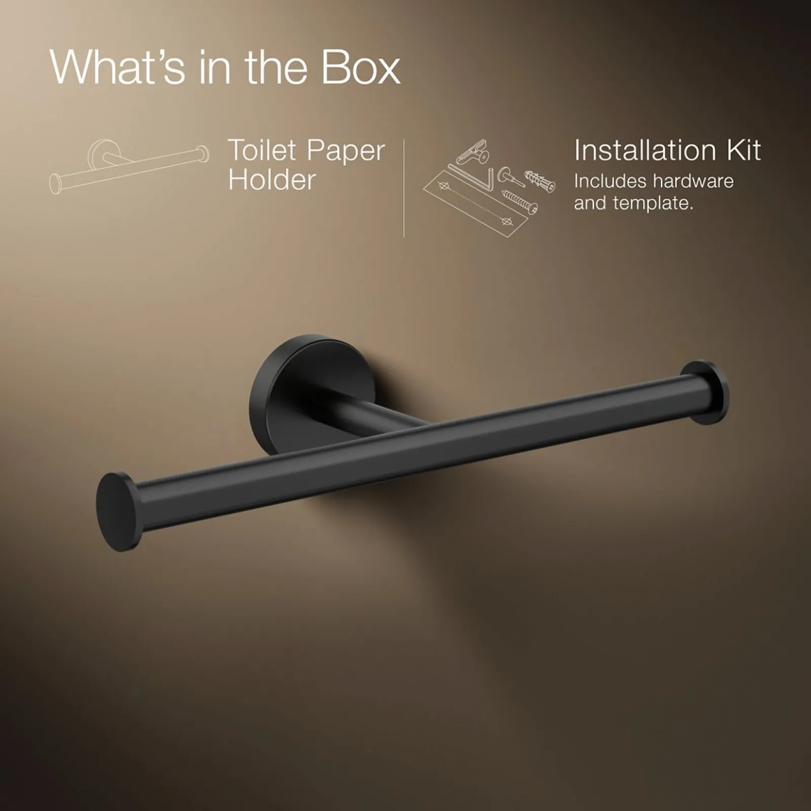 Double toilet paper holder^Kohler Clearance