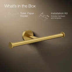 Double toilet paper holder^Kohler Clearance