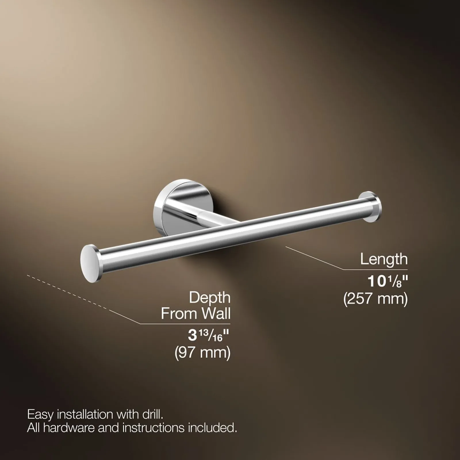 Double toilet paper holder^Kohler Clearance