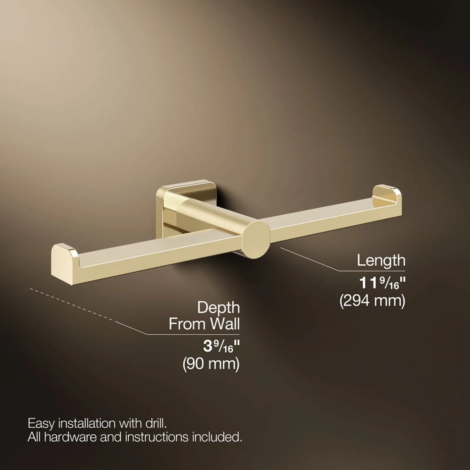 Double toilet paper holder^Kohler Discount