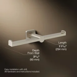 Double toilet paper holder^Kohler Discount