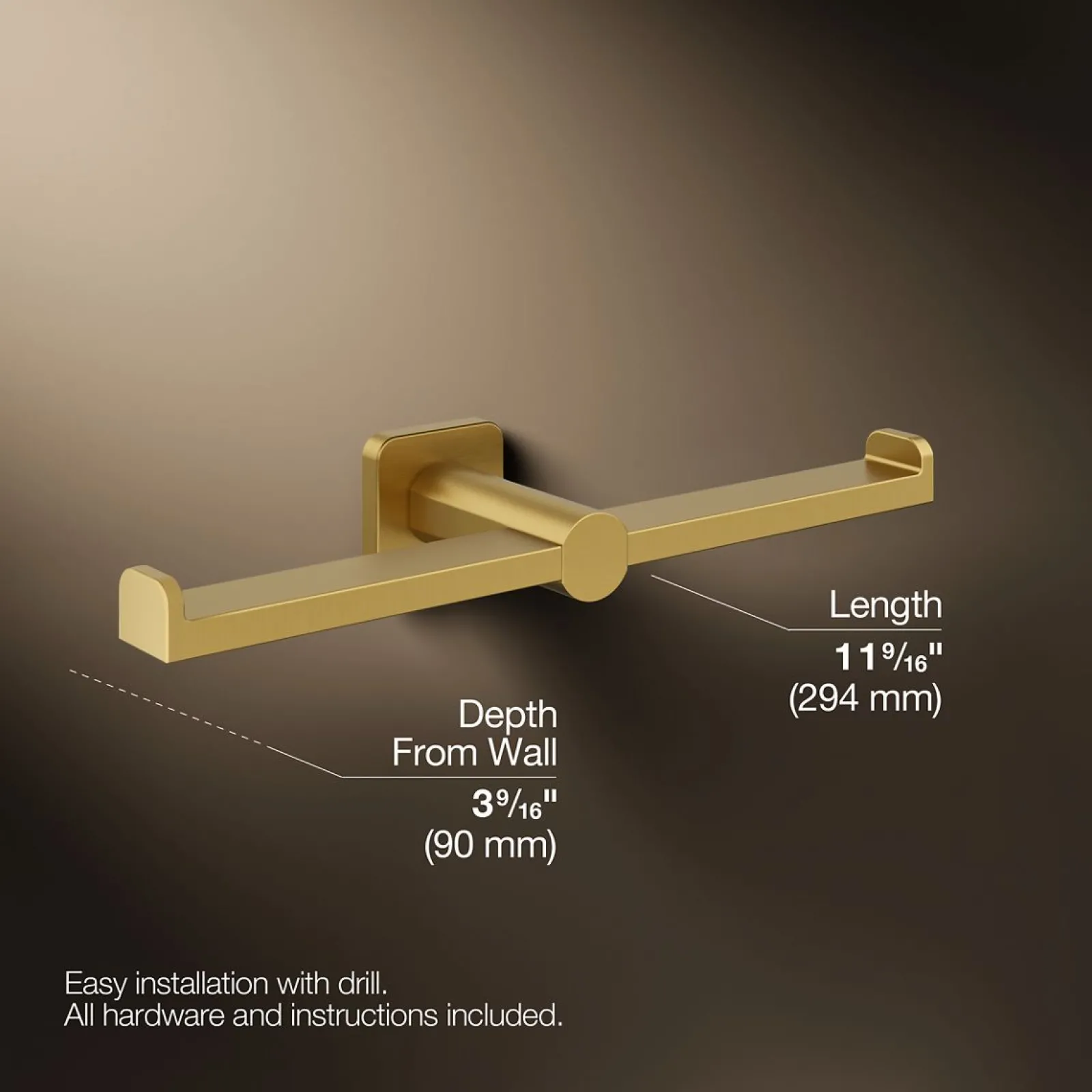 Double toilet paper holder^Kohler Discount