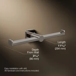 Double toilet paper holder^Kohler Discount
