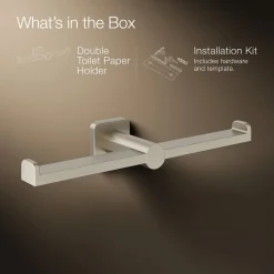Double toilet paper holder^Kohler Discount