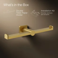 Double toilet paper holder^Kohler Discount
