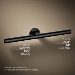 Double towel arm^Kohler Online