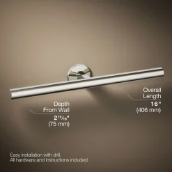 Double towel arm^Kohler Online