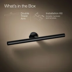 Double towel arm^Kohler Online