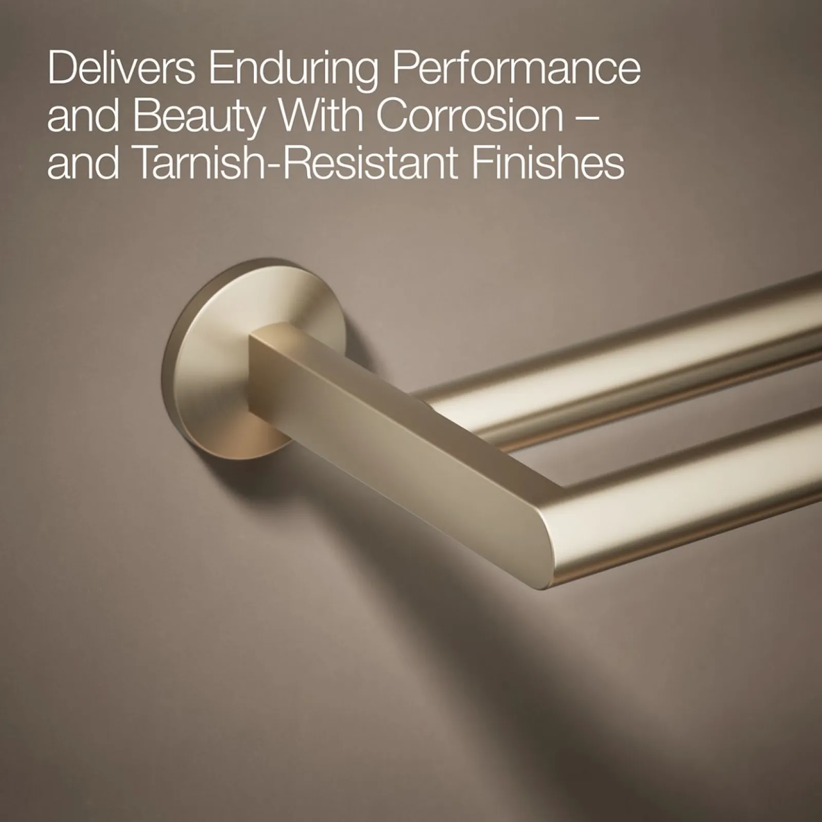 Double towel bar^Kohler