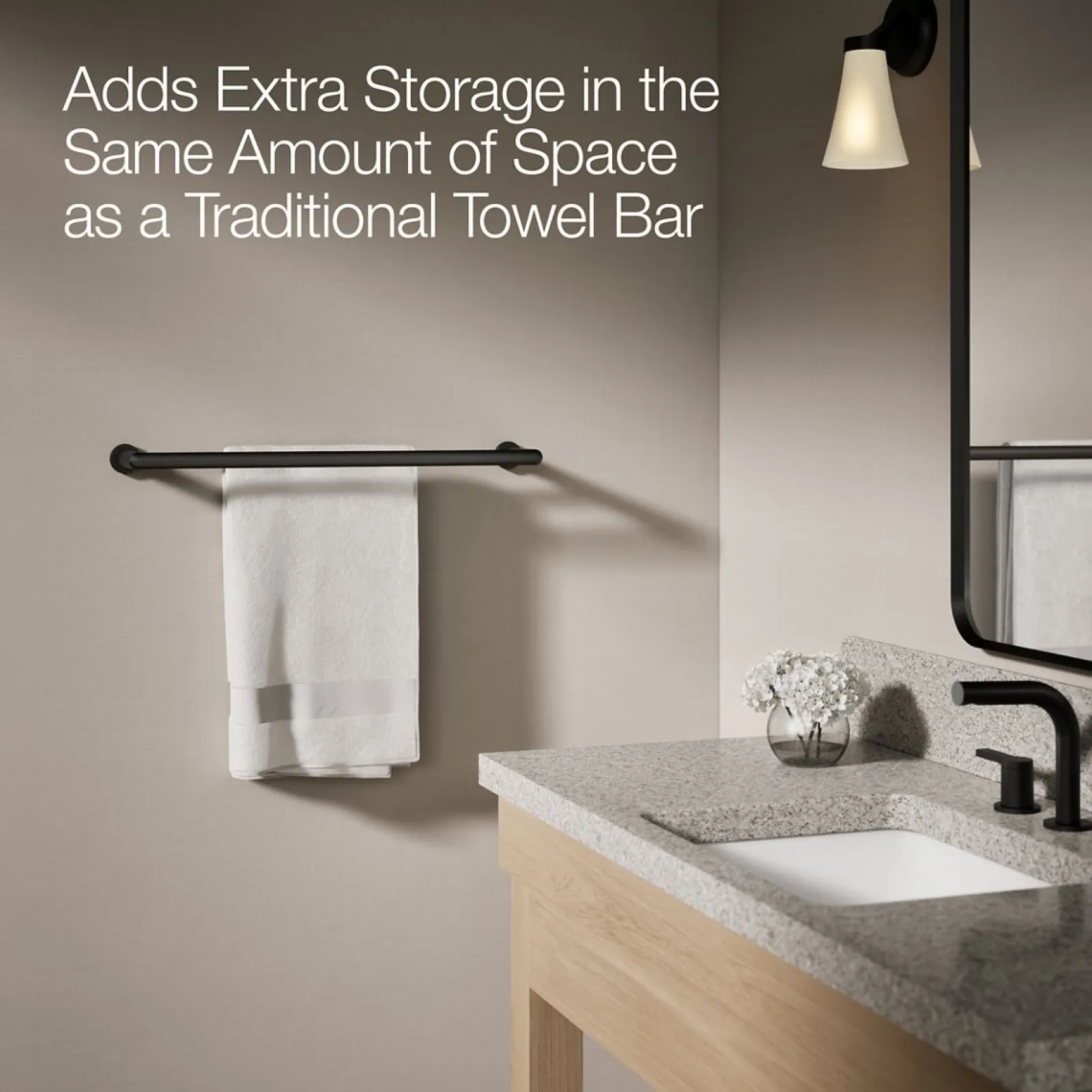 24" double towel bar^Kohler Online