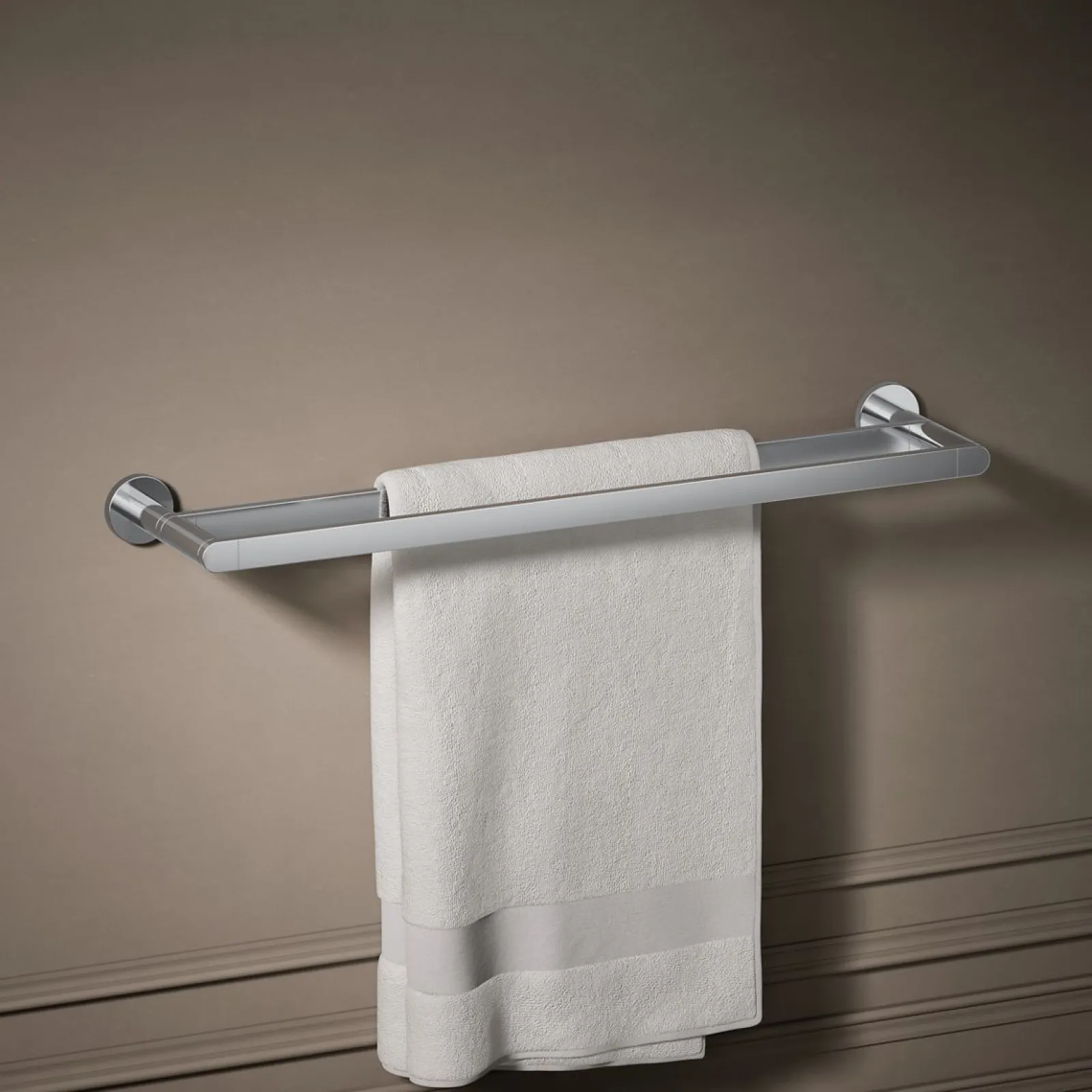 24" double towel bar^Kohler