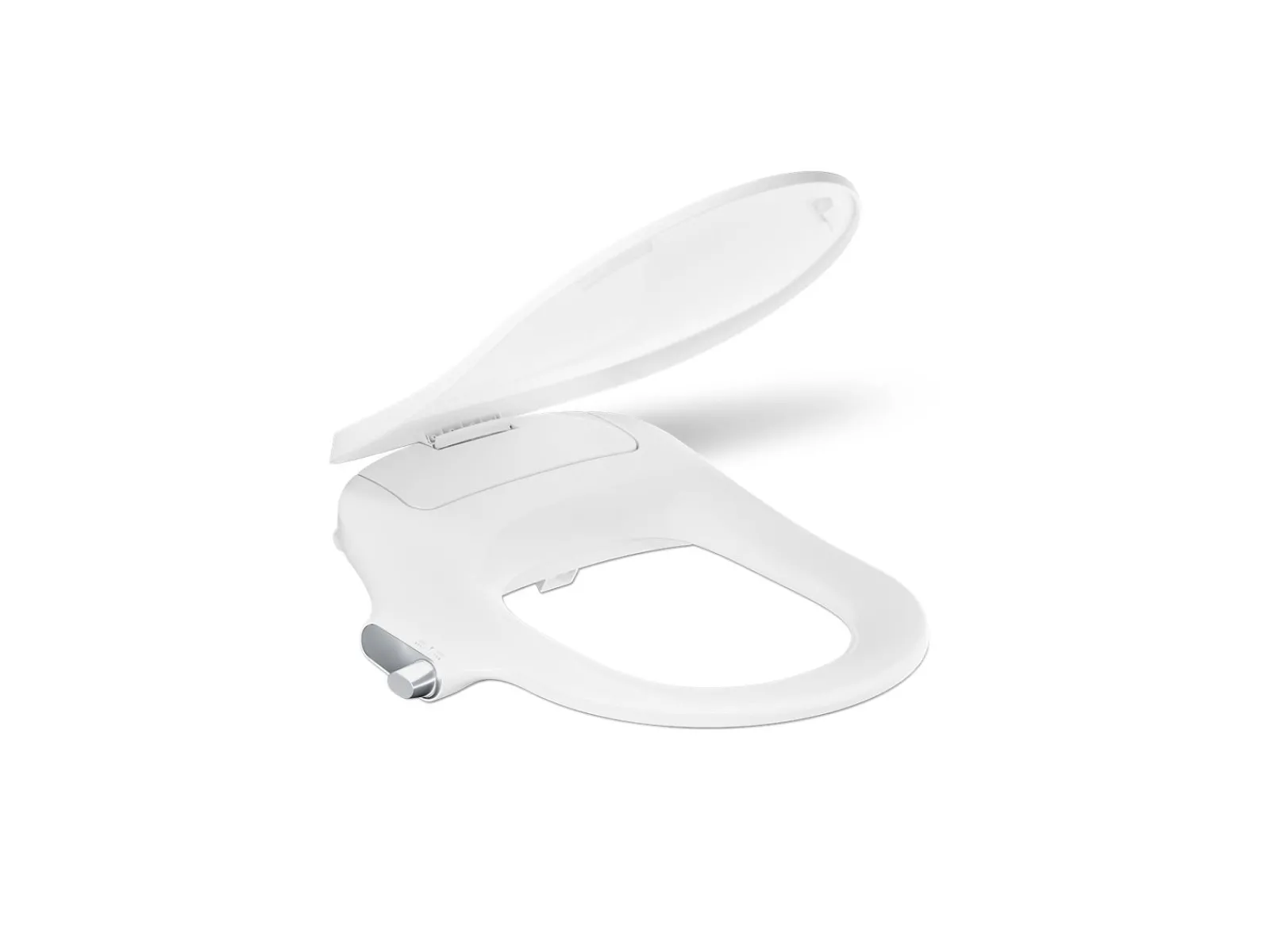 D-shaped manual bidet toilet seat^Kohler Outlet