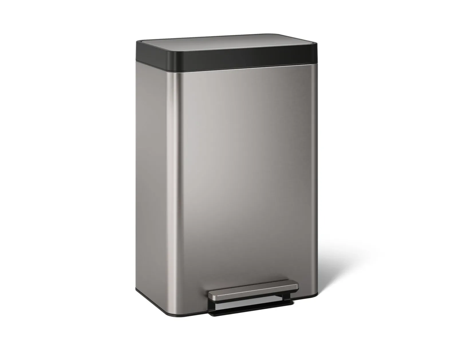 Dual-compartment step trash can^Kohler New