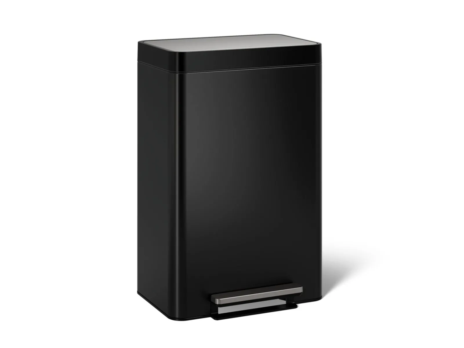 Dual-compartment step trash can^Kohler New