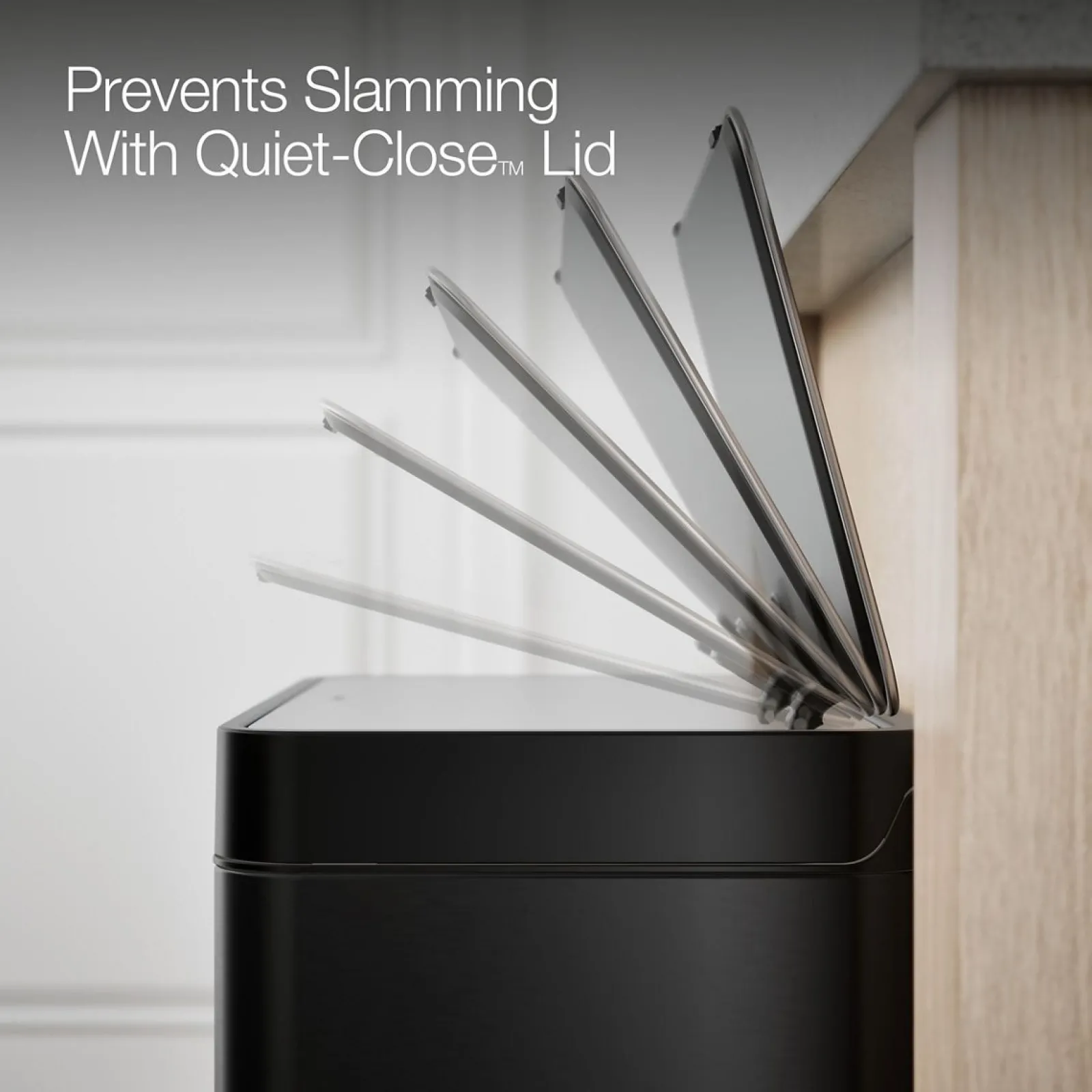 Dual-compartment step trash can^Kohler New