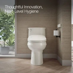 Dual-Wand Elongated bidet toilet seat with remote control^Kohler