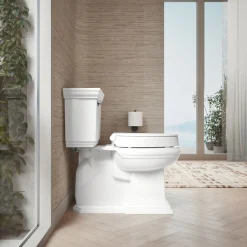 Elevated Quiet-Close™ elongated toilet seat^Kohler Clearance