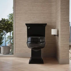 Elevated Quiet-Close™ elongated toilet seat^Kohler Clearance