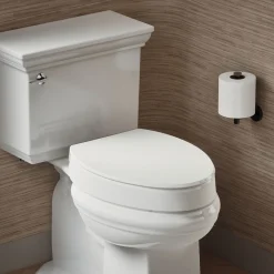Elevated Quiet-Close™ elongated toilet seat^Kohler Clearance