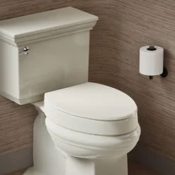 Elevated Quiet-Close™ elongated toilet seat^Kohler Clearance