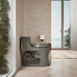 Elevated Quiet-Close™ round-front toilet seat^Kohler Best