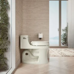 Elevated Quiet-Close™ round-front toilet seat^Kohler Best