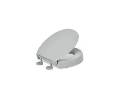 Elevated Quiet-Close™ round-front toilet seat^Kohler Best
