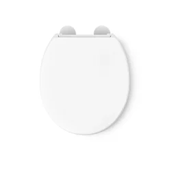 Elevated Quiet-Close™ round-front toilet seat^Kohler Best