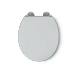 Elevated Quiet-Close™ round-front toilet seat^Kohler Best