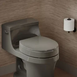 Elevated Quiet-Close™ round-front toilet seat^Kohler Best